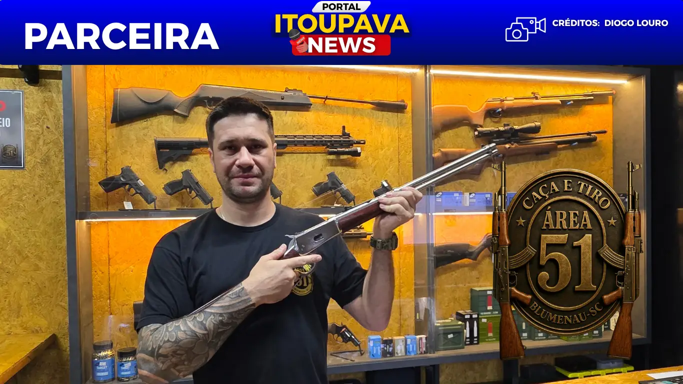 Clube Caça e Tiro Área 51 é o novo parceiro do Portal Itoupava News