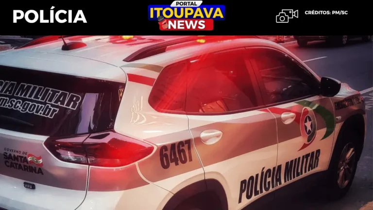 Homem com mandado de prisão ativo é preso ao descumprir medida protetiva na Itoupava Central