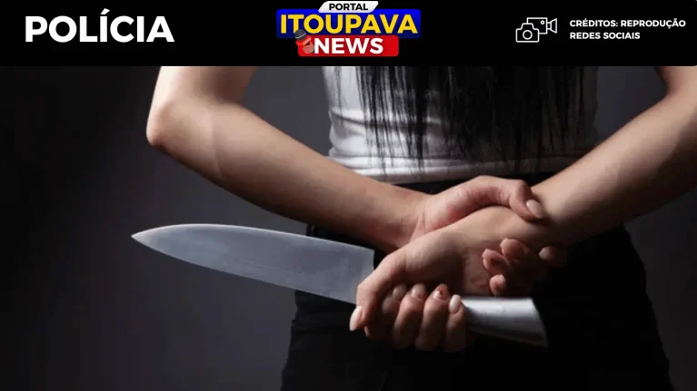 Vítima de 24 anos apresentava ferimentos na mão e nas costas e foi conduzida ao hospital pelo SAMU.